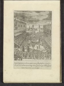 Celebrazione del Giovedì Grasso a Piazzetta a Venezia da Anonymous