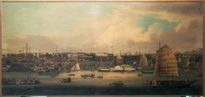 Vista della città di Shanghai da Anonymous