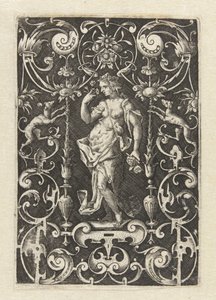 Decorazione piatta con l