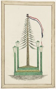 Albero della libertà piantato a Middelburg, 1795 da Anonymous
