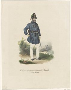 Cacciatore volontario di Bruxelles, 1830 da Anonymous