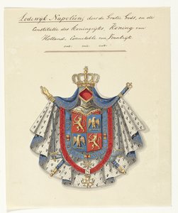 Stemma di Luigi Napoleone Bonaparte, re d