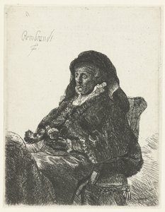 Vedova con guanti neri da Anonymous