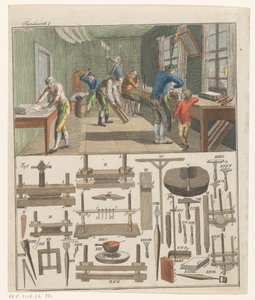Laboratorio di un rilegatore da Anonymous