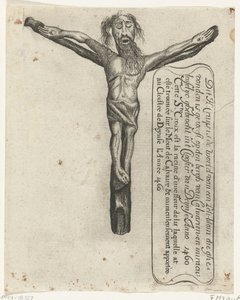 Miracoloso crocifisso nel monastero di Deinze, 1460