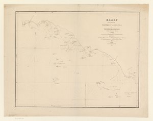 Carta nautica di una parte della costa occidentale di Sumatra da Anonymous