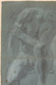 Nudo maschile seduto