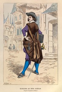 Uno studioso a Parigi nel XVII secolo - collezione privata da Anonymous Anonymous