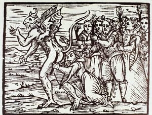 Una strega bacia satana da Anonymous Anonymous