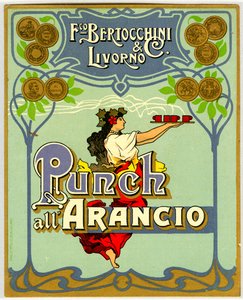 Pubblicità per punch all