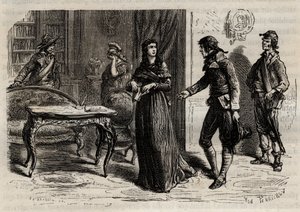 Arresto di Madame Roland il 1 giugno 1793 a Parigi - Arresto di Madame Roland (Manon Roland, nata Jeanne Marie Philippon)