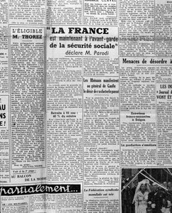 Articolo sulla sicurezza sociale: "La Francia è ora all