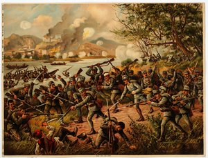 Battaglia della Drina (Bosnia, Serbia) 1914 - La Battaglia della Drina - Anonimo - 1914 da Anonymous Anonymous