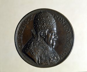 Clemente X (1590 - 1676). Medaglia di bronzo da Anonymous Anonymous