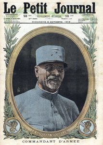 Prima Guerra Mondiale 1914-1918. Ritratto del Generale Joseph Alfred Micheler (1861-1931). In "Le Petite Journal", 8/10/1916 da Anonymous Anonymous