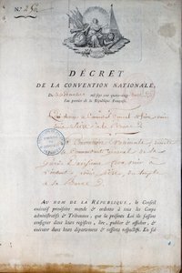 Rivoluzione francese: Decreto della Convenzione dell