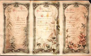 Dio ti protegga. Preghiere. Immagine pia. Cartolina. Inizio del XX secolo. Collezione privata da Anonymous Anonymous