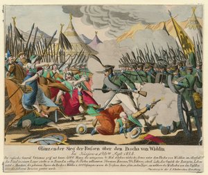 Guerra russo-turca del 1828-1829 - Brillante vittoria dei russi sul Pascià di Vidin da Anonymous Anonymous