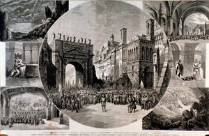 Illustrazione per Francesca da Rimini, opera di Ambroise Thomas da Anonymous Anonymous