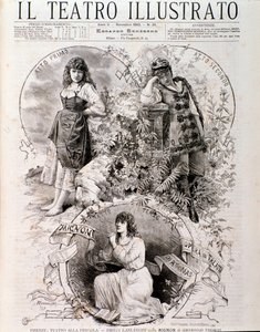 Illustrazione per Mignon, opera di Ambroise Thomas