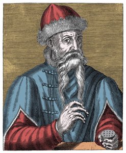 Johann Gutenberg, stampatore e orafo tedesco