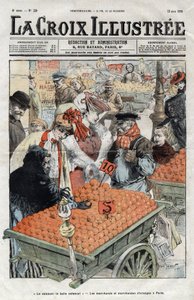 I venditori di arance (La valence) a Parigi nel 1905 - copertina di 