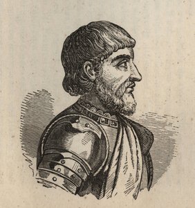 Matteo secondo Visconti (Matteo II Visconti) - 1319-1355 - incisione da Anonymous Anonymous