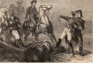 Guerre napoleoniche 1813-15 - Battaglia di Ligny (Belgio), il 16 giugno 1815 - Morte di Jean-Baptiste Girard - La morte del generale Girard. Battaglia di Ligny (16 giugno 1815): ferito sul campo di battaglia, il generale Girard, rimpatriato a Parigi, morì  da Anonymous Anonymous