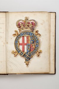 Ordine della Giarrettiera: Libro degli Statuti appartenuto a Charles Fitzroy, Duca di Grafton