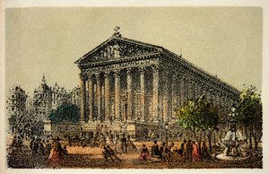 Parigi 1874: Chiesa della Madeleine, Collezione Privata