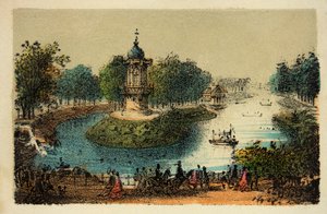 Parigi 1874: Il Bois de Boulogne da Anonymous Anonymous