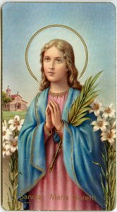 Immagine pia: Maria Goretti vergine-martire italiana da Anonymous Anonymous