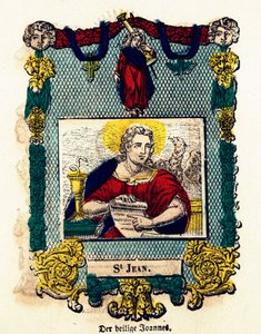 Immagine pia: San Giovanni. Incisione del XIX secolo da Anonymous Anonymous