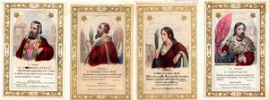 Immagine pia: San Ulrico di Augusta, San Stanislao, Santa Bibiana, San Ladislao I d