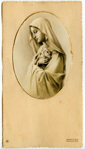 Immagine pia: La Vergine Maria da Anonymous Anonymous