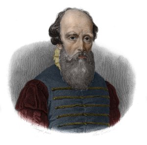 Ritratto di Bernard Palissy (1510 - 1589) in "Portraits et histoire des hommes utile: hommes et femmes de tous pays et di tutte le condizioni, che hanno acquisito diritti al riconoscimento degli uomini" pubblicato e propagato dalla Societe Montyon et Frank da Anonymous Anonymous