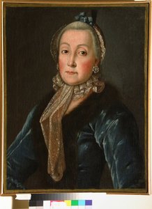 Ritratto della contessa Anna Danilovna Trubetskaya, nata Drutskaya-Sokolinskaya da Anonymous Anonymous