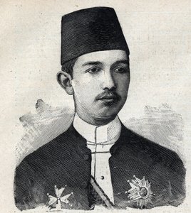 Ritratto di Abbas II Pasha, Vice Re d