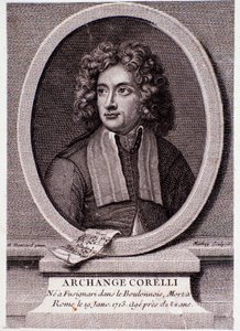 Ritratto di Arcangelo Corelli (incisione)
