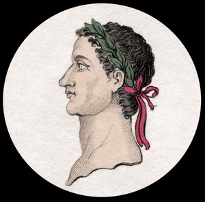 Ritratto di Gaio Cesare Germanico noto come Caligola (12-41), imperatore romano da Anonymous Anonymous