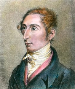 Ritratto di Carl Maria Von Weber (1786-1826) compositore tedesco