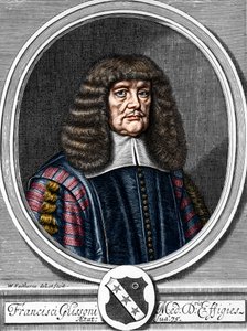 Ritratto di Francis Glisson (1599-1677), medico e anatomista britannico. da Anonymous Anonymous