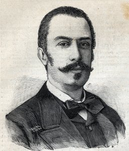 Ritratto di Giovanni Giolitti (1842-1928) politico italiano, Presidente del Consiglio dei Ministri. Incisione in "Le Petit Parisien"
