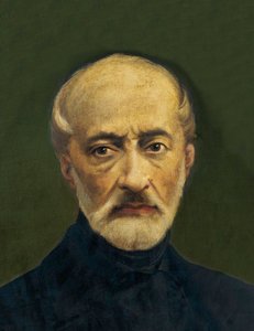 Ritratto di Giuseppe Mazzini (1805-1872), politico e nazionalista italiano. Dipinto anonimo da Anonymous Anonymous