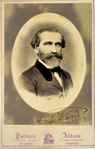 Ritratto di Giuseppe Verdi (1813-1901), compositore italiano. Circa 1850. Collezione privata. Milano