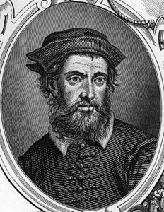 Ritratto di Gregorio di Tomaso Chiulinovich Lo Schiavone, pittore italiano. Incisione del 1859 in 