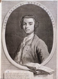 Ritratto del castrato italiano Carlo Broschi detto Farinelli da Anonymous Anonymous