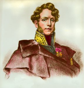 Ritratto di Jacques Boucher de Perthes (1788-1868) Direttore delle Dogane e Preistorico. Collezione privata