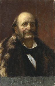 Ritratto di Jacques Offenbach (1819-1880)