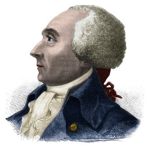 Ritratto di Jacques Rene Hebert (1757-1794) giornalista e politico francese - Incisione in "Histoire des Girondins" di Alphonse de Lamartine (1790-1869) 1865-1866 - Collezione privata